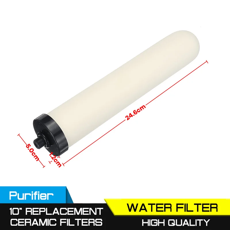 Household Kitchen Water Filter water purifier filter activated carbon filter element Washable 10" Replacement Ceramic Filters element Water Purifier