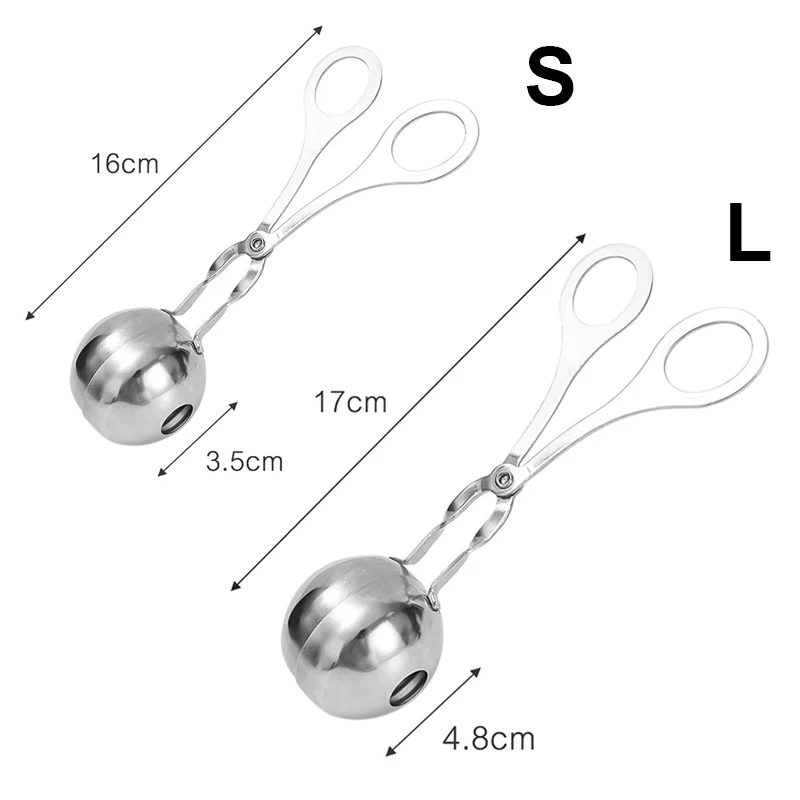 Meatball Maker 2/1pcs Stainless Steel Meatball Maker