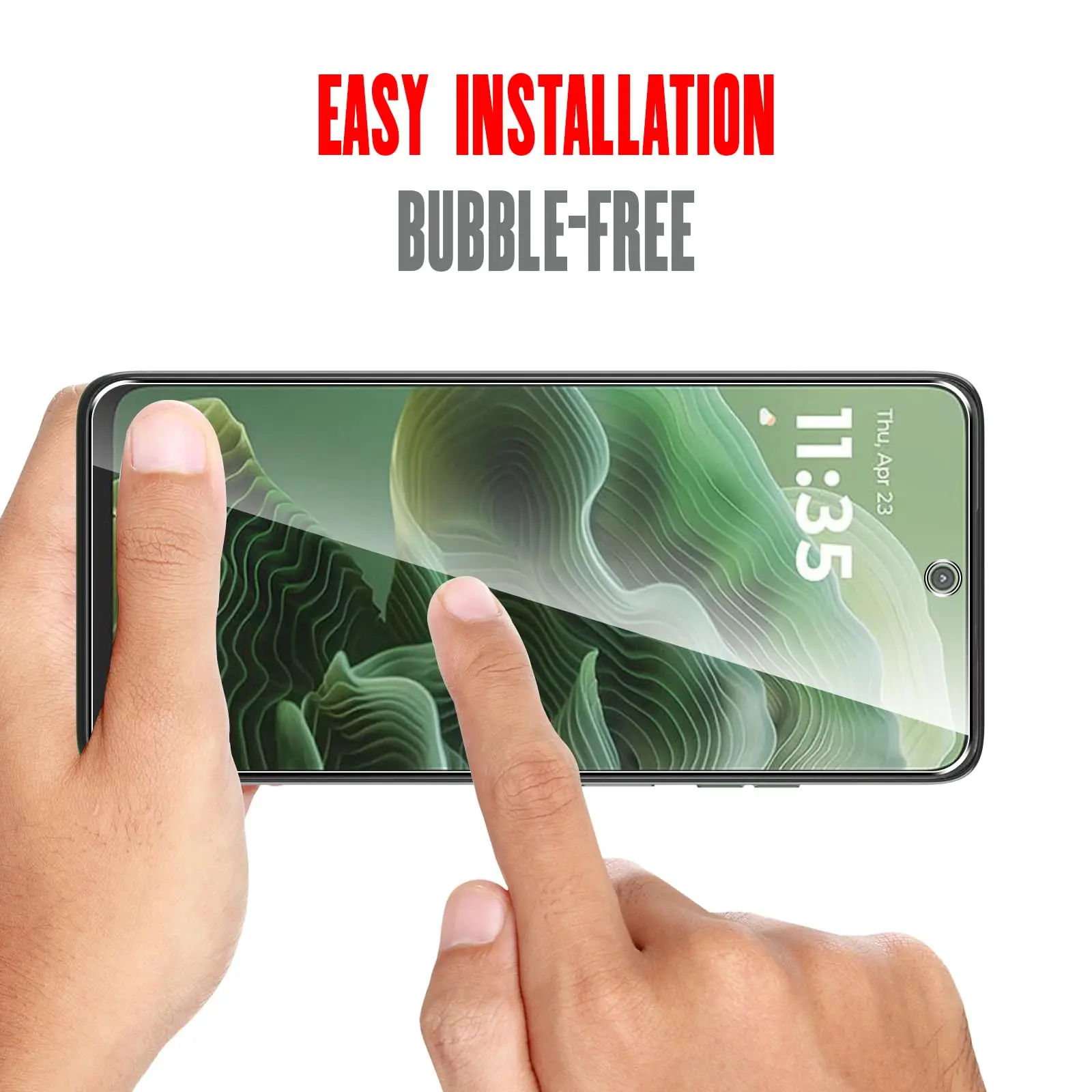 Premium Tempered Glass Screen Protector - 9H Hardness, HD Clear Transparency