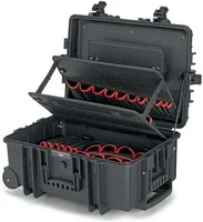 KNIPEX Tool Case "Robust45 Move" empty 00 21 37 LE 1