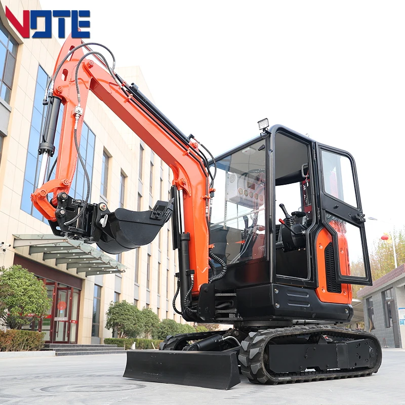

Chinese Factory Mini Bagger Hydraulic High Quality Excavator Mini 2.5 Ton Portable Household Small Excavator Free Shipping