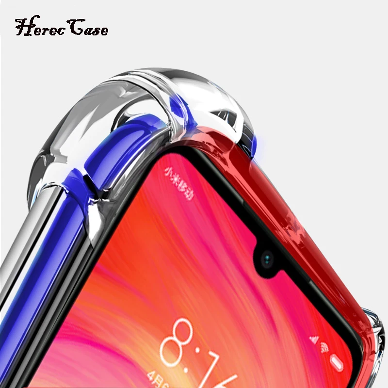 Shockproof Silicone Soft Clear Ultra-Thin Back Cover