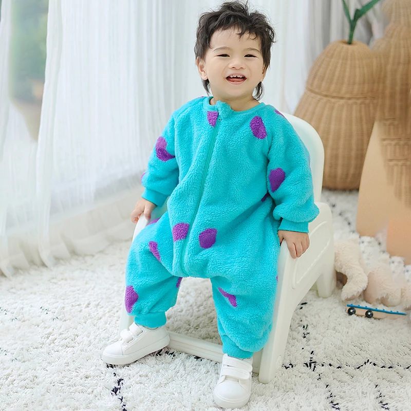 Winter Korean Baby Clothes Rompers Boys Girls Bodysuit Long