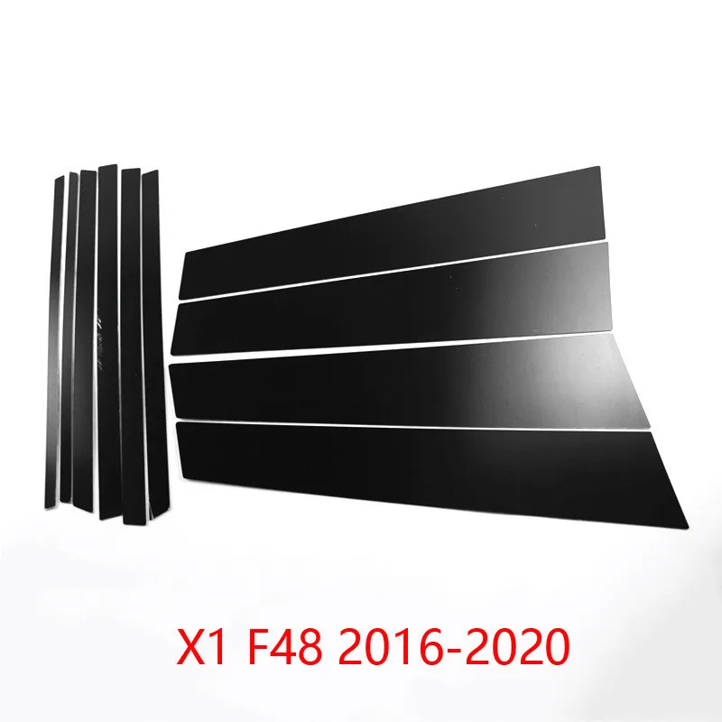 8pcs Auto Styling Fenster bc Säule Aufkleber Abdeckung Trim schwarz für BMW E70 E71 F20 E84 F48 E60 F10 F07 E90 F30 F34 E46 – Detail 4
