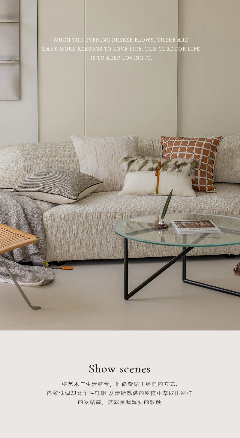 Neue Nordic Woven Leder Kissenbezug Für Home Sofa Bett Wurf Kissenbezug Wohnzimmer Dekorative – Detail 1