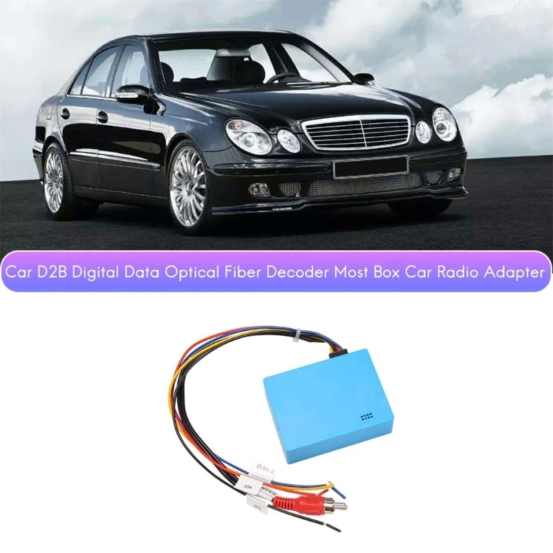 

Car Stereo Radio Digital Data Optical Fiber Most Box Amplifier Adapter for ml E8X E9X E7X F0X 2G HOST/3G-HOST
