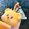 Butter Bear Wallet Keychain Small Pendant Cartoon Cute Storage Bag Handbag Accessories Earphone Bag Keychain Kawaii Lanyard 3