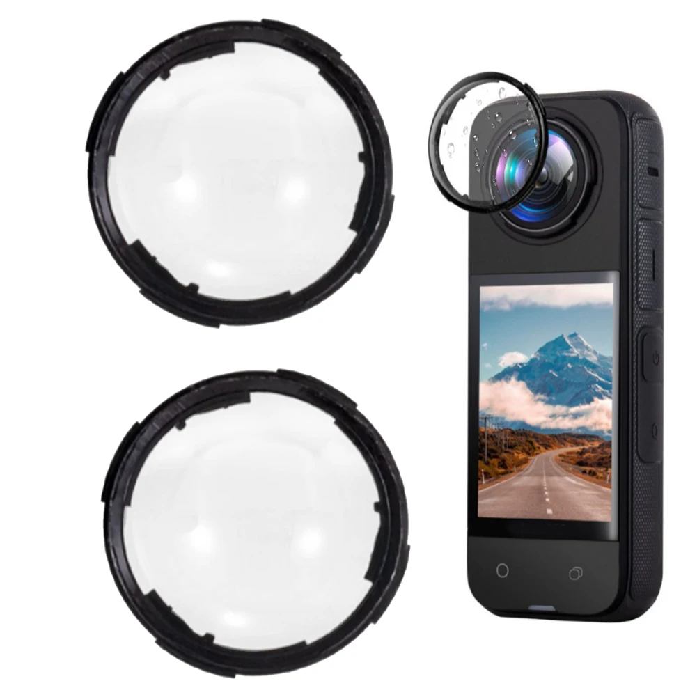

Protective Lens Guards Protector Lens Cap Anti-Scratch Lens Guard PC Protective Cover For Insta360 X4 Accessories