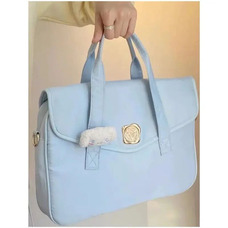 Handbags Large Capacity New Crossbody Notebook Bag Simple Casual Casual Business for Women Preppy Style Office Personality Bag