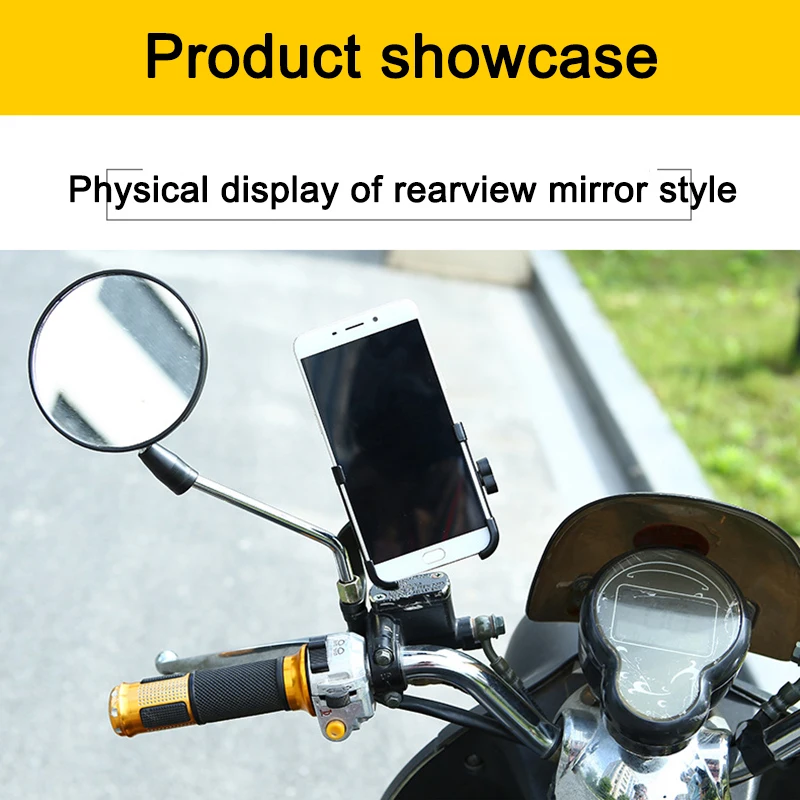 Universal Aluminum Alloy Motorcycle and Bicycle Phone Holder Stand