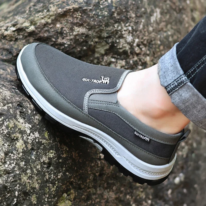 Brand Men Casual Shoes High Quality Breathable Men Walking Shoes Outdoor Comfortable Driving Shoes Fashion Non-Slip Men Sneakers 6