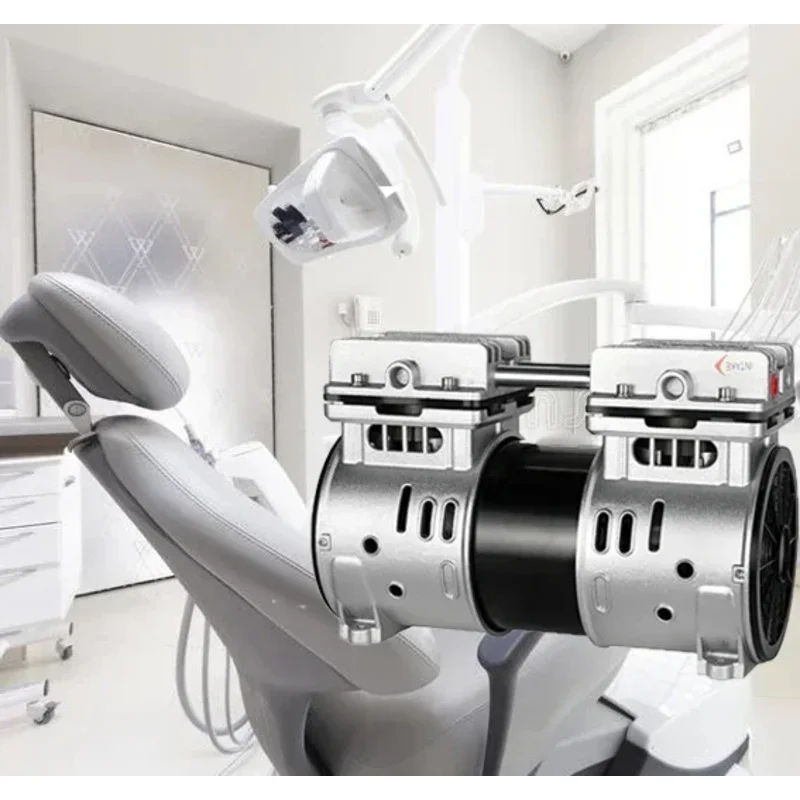 산업용 휴대용 오일 프리 공기 압축기 펌프, Hc750a 1HP 