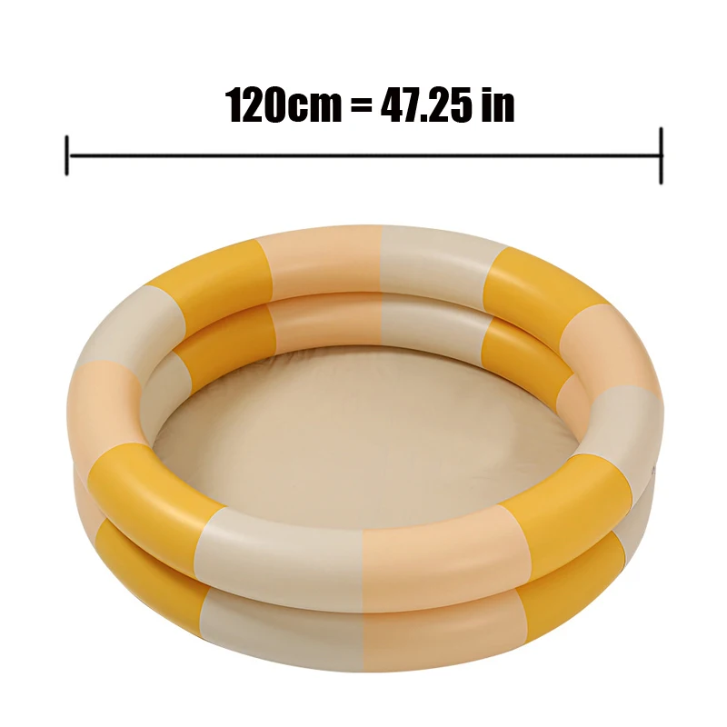 Diameter 120cm Inflatable Swimming Pool inflatable swimming pool Baby Toys Fshion Retro Thickened Ocean Balls Tent Toys For Children Summer Toy