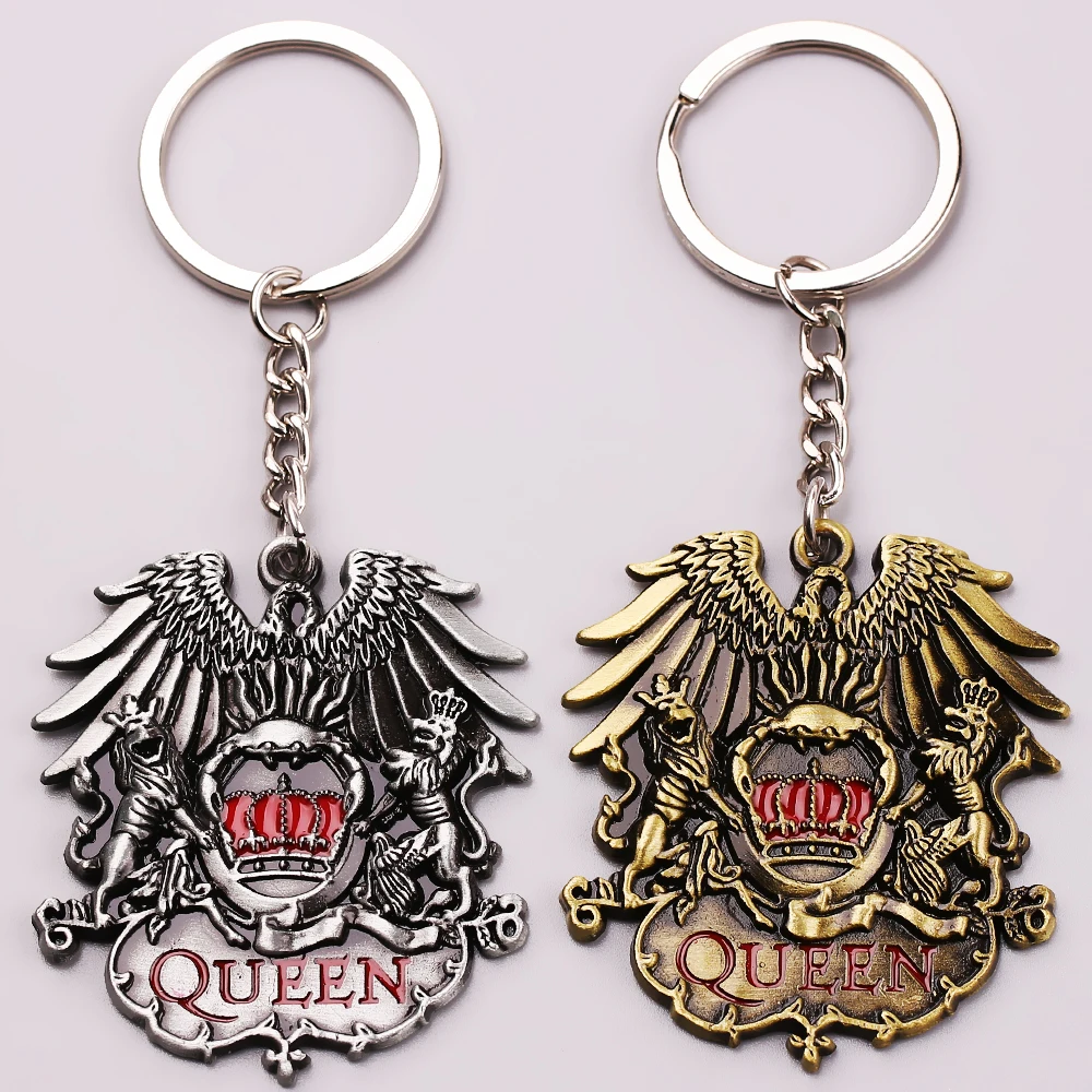 Queen Rock Band Portachiavi Portachiavi Portachiavi Musicista Queen Band Logo Ciondolo Portachiavi Donna Uomo Portachiavi Regali