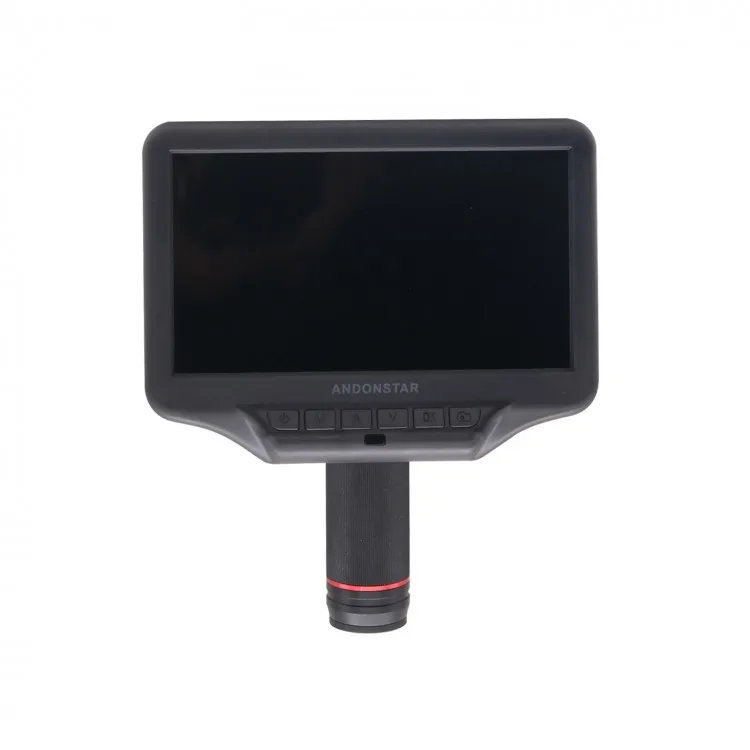 AD407 Andonstar Digital Microscope 270X 4MP 3D Effect Adjustable Stand Monitor 7" Screen LEDs