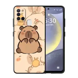 Adorable Capybara Design Phone Cover Case - Galaxy A70 (Mix06)
