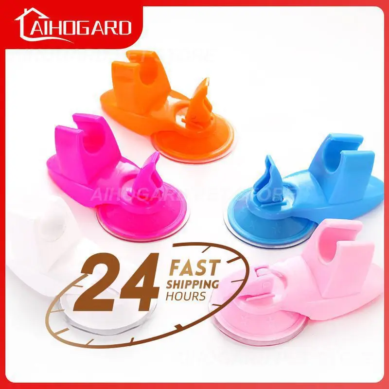 Punch-Free Adjustable Nozzle Base Shower Head Mounting Brackets Strong Sucker Faucet Fixed Holder Bathroom Supplies
