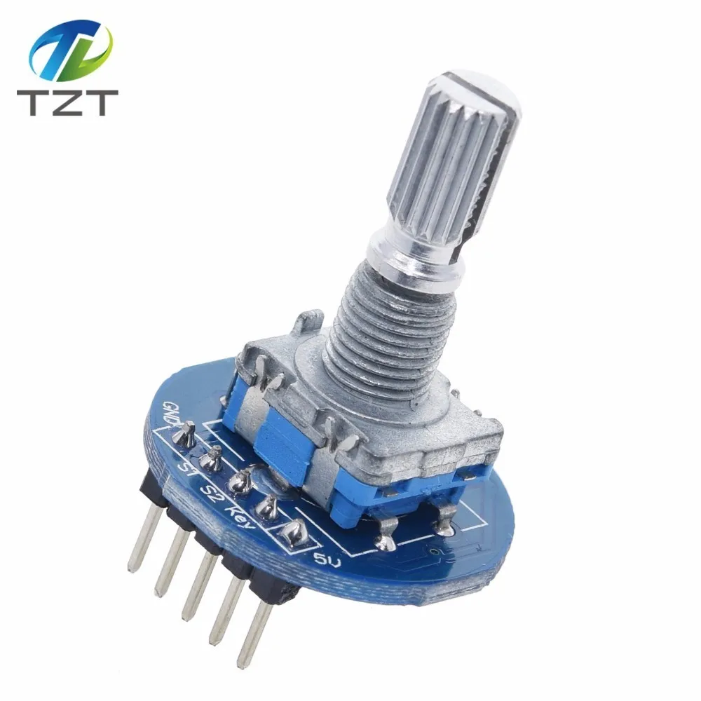 รูปสินค้า โมดูล Rotary Encoder สำหรับ Arduino หมุนเปลี่ยนค่าได้