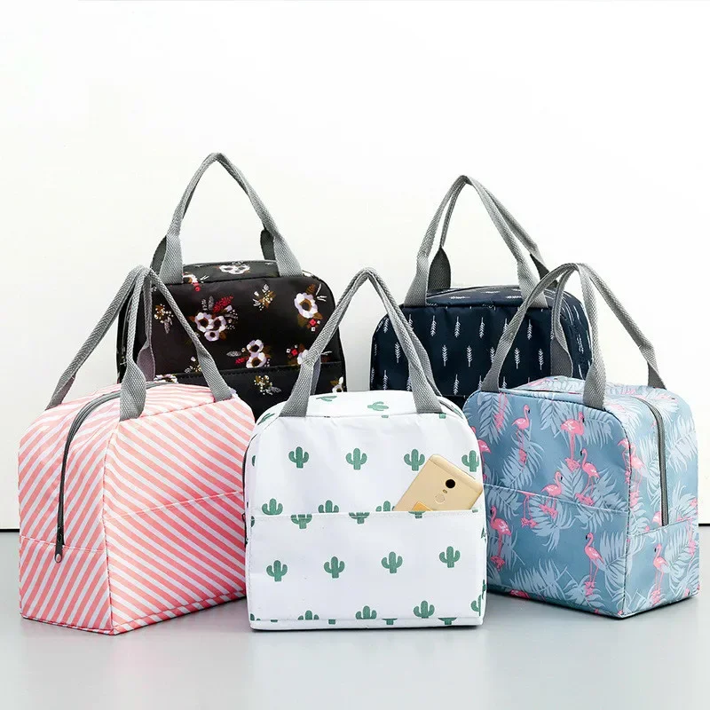 Preservation Baby Food Milk Bottle Heat/cold Storage Insulation Bags Waterproof Flamingo Bag Lunch Bag Infant Kids Food Bag 3