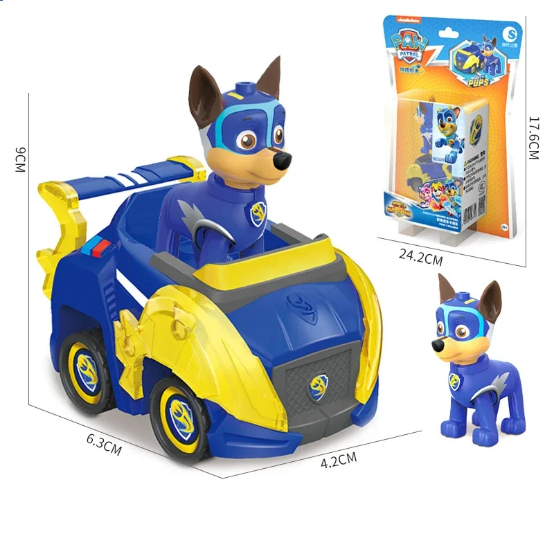 Pat Patrol Anime Toys Superpower Car Paw Patrol Building Blocks