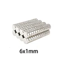 50pcs 6x1mm