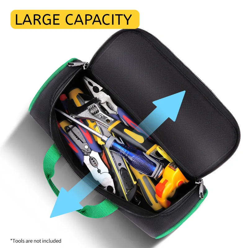 WINHUNT Electrician's Tool Bag Portable Durable On-the-Go Storage tool bag tool bags storage bag tool kit bag electric tool bag electricians pouch