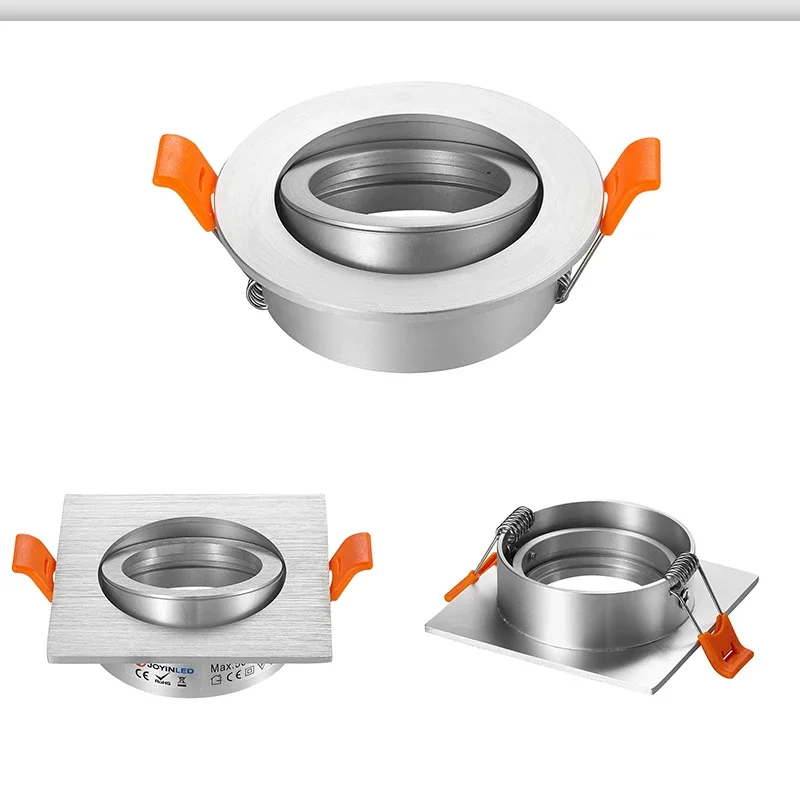 1/10PCS Adjustable Ceiling Light Frame Holder for GU10 Sf2b5da5a6c014689b64d00979c444555F