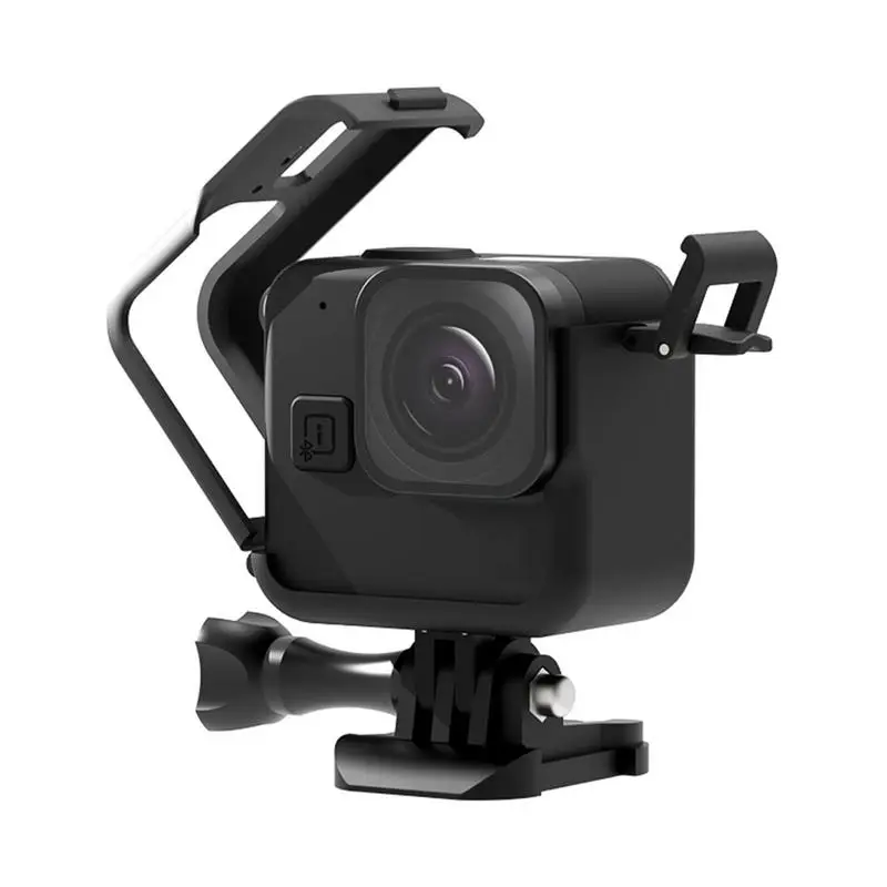 Gopro-Hero 11 용 새로운 보호 프레임, 블랙 미니 충격 방지 액션 카메라 액세서리, 베이스 브래킷이 있는 보호 프레임