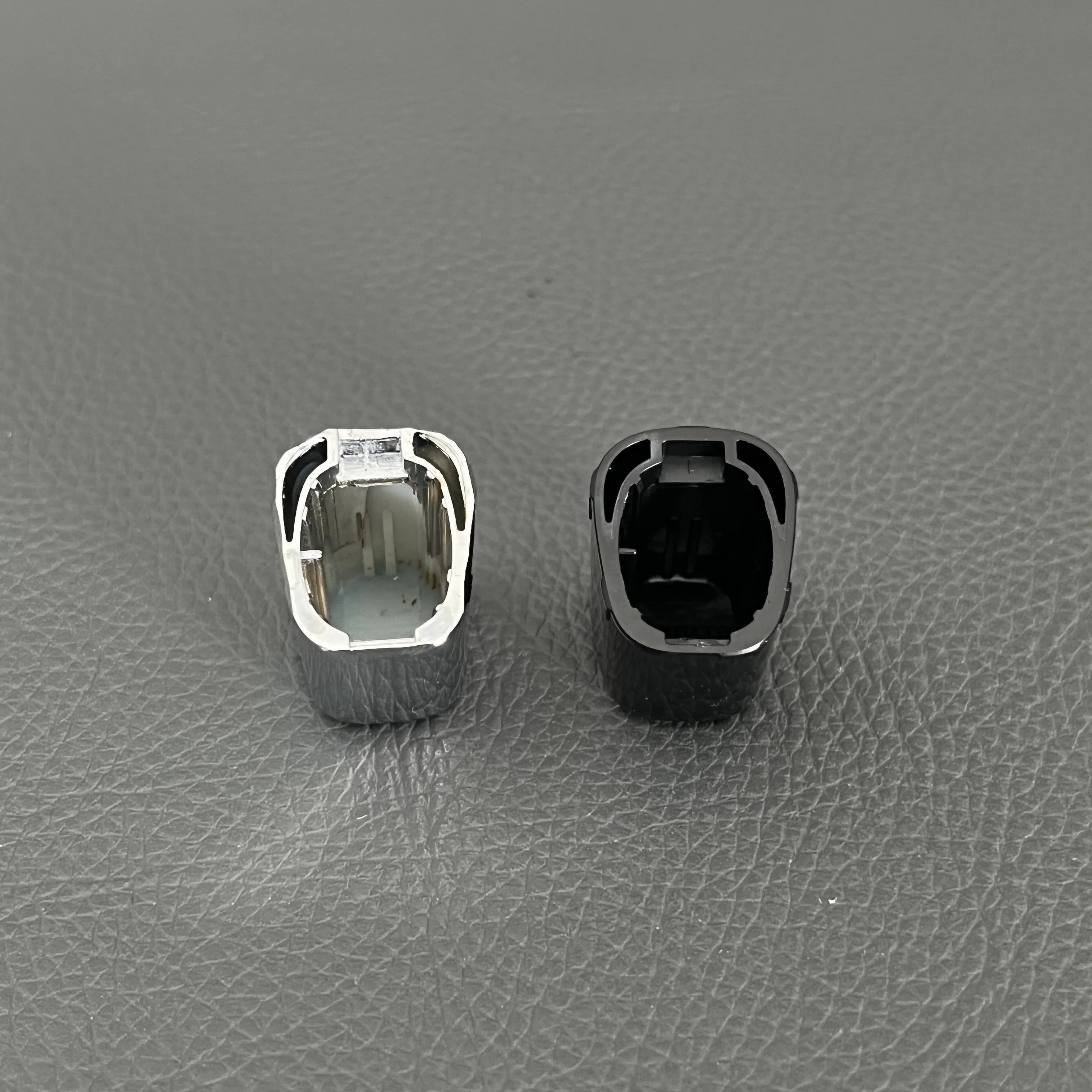 Car Interior Chrome Hand Brake Button Trim Cover Black Handbrake Lever Parking Button Cap Accessories for Polo Cross 6RD711333A
