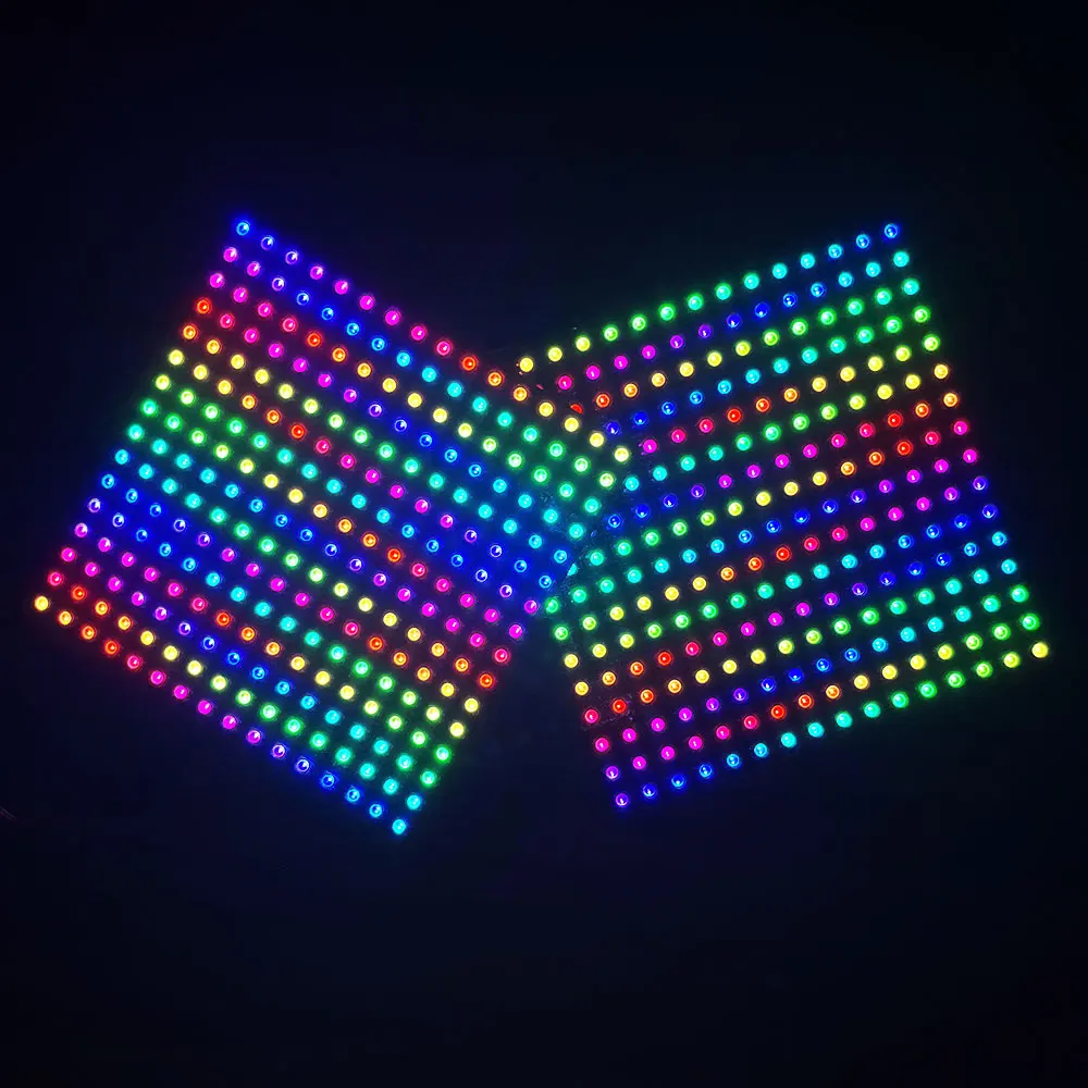 DC5V WS2812B LED Panel Individually Addressable WS2812 5050 RGB Digital Flexible Pixel Module Matrix Screen Light 8x8 16x16 8x32 led light,led modules,led module,led panel light