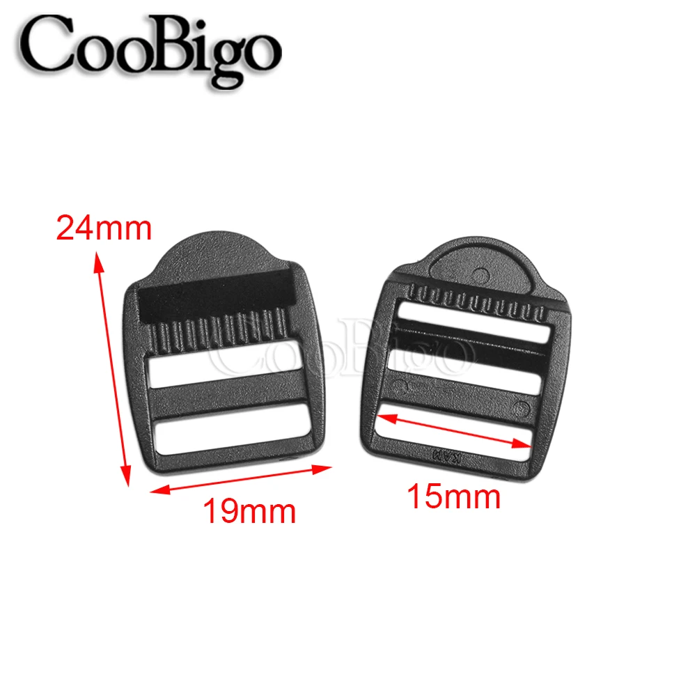JEYORZY 5 Pièces Boucles à Déclenchement Latéral - Ajusteur De Sangle Réglable Pour Sac à Dos & Ceinture
