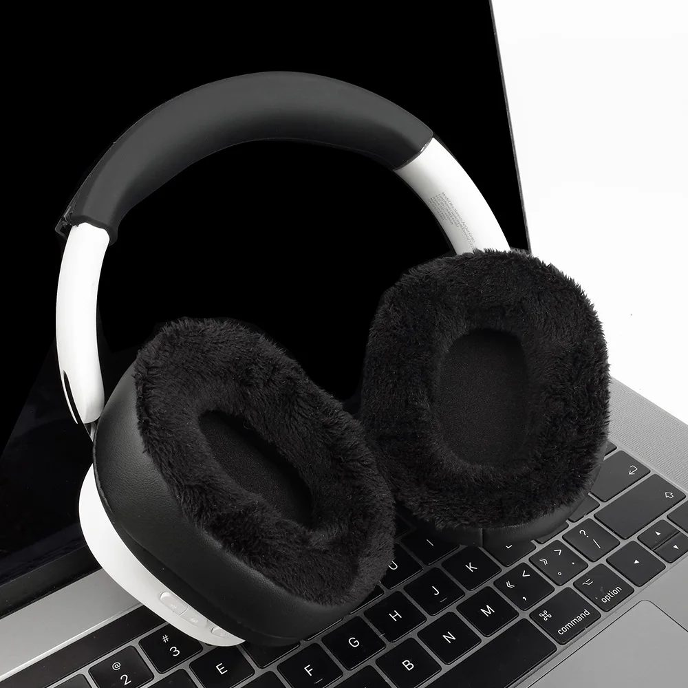 Earpads for baseus GH02 White Earphone pads Gaming Wireless replacement headphones Earmuffs Mesh cloth Memory Covers Sponge