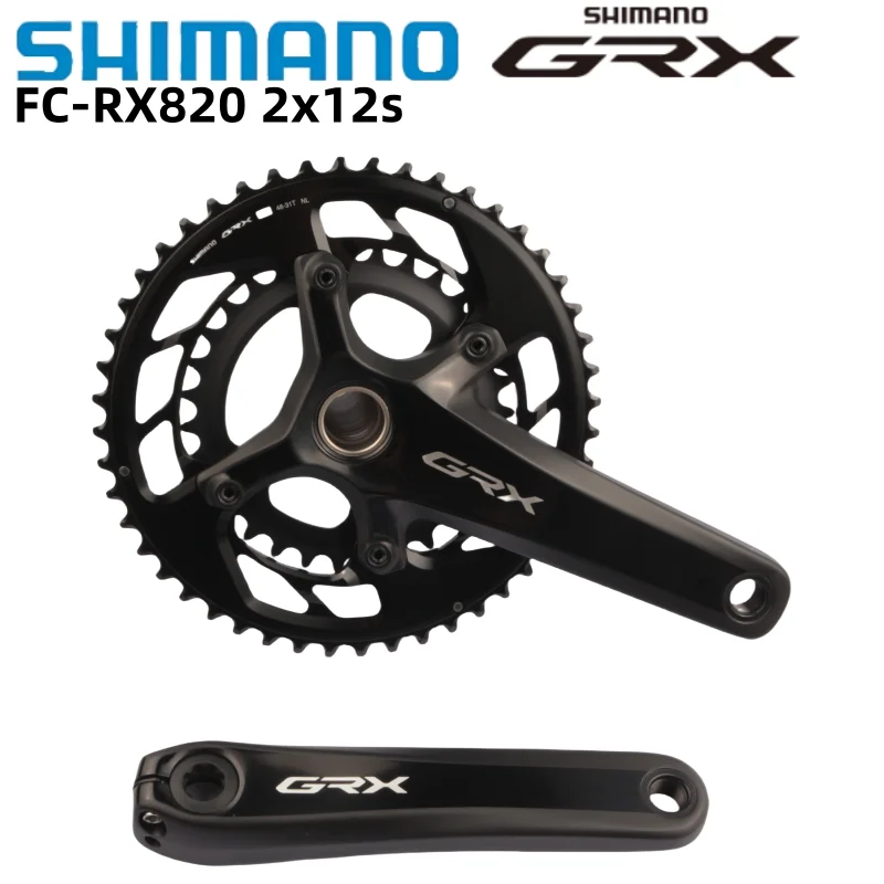 新品未使用‼️ GRX Fc-rx820-2 170mm クランクセット シマノ GRX FC-RX820 クランクセット 2x12速 170mm/172.5mm