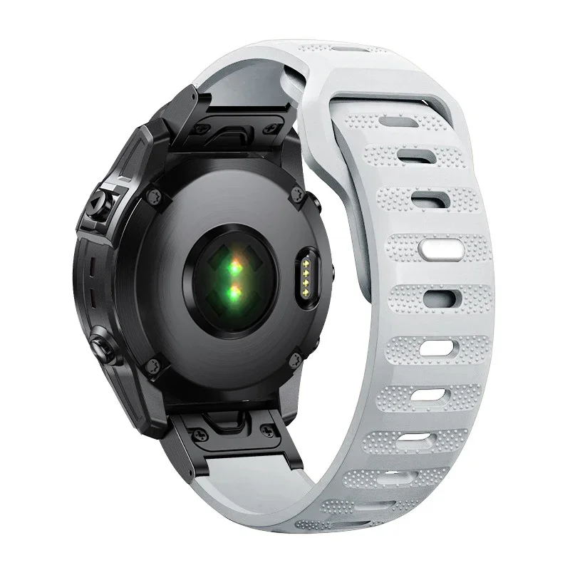 Quick Fit Silicone Strap - Premium Sports Watch Band, 22mm/26mm