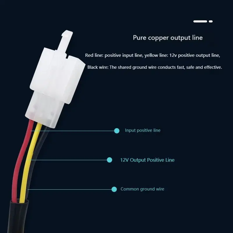 Electric Vehicle Converter 48V60V72V to 12v10A15A20A25A30A tricycle general purpose converter