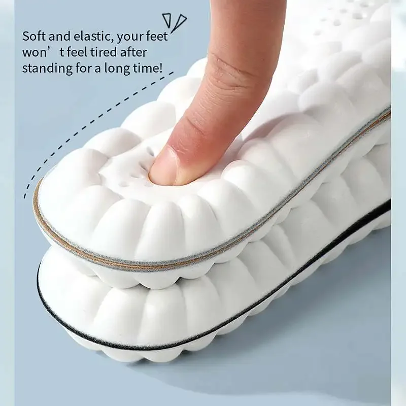 Arch Support Foot Orthopedic Insoles for Feet Cowhide Insole for Shoes Plantar Fasciitis Pads Sports Shock Absorption Shoe Sole