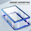 Gradient Color Metal Graded Cards Protector Case for PSA/BGS Slab, UV & Scratch Resistant Trading Card Magnetic Display Holder 3