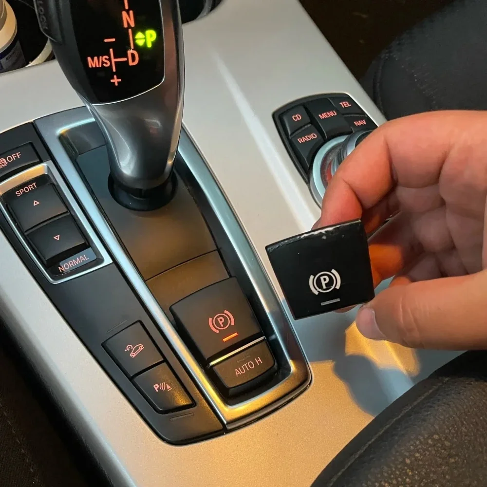 Premium Car Handbrake Parking Brake P Button Switch Cover