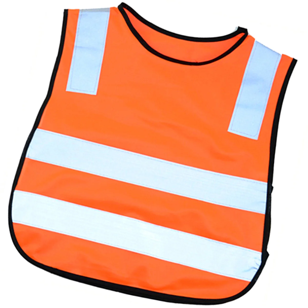 

Reflective Safety Vest Bright Color Children Safety Vest for Kids Outdoor (Orange)