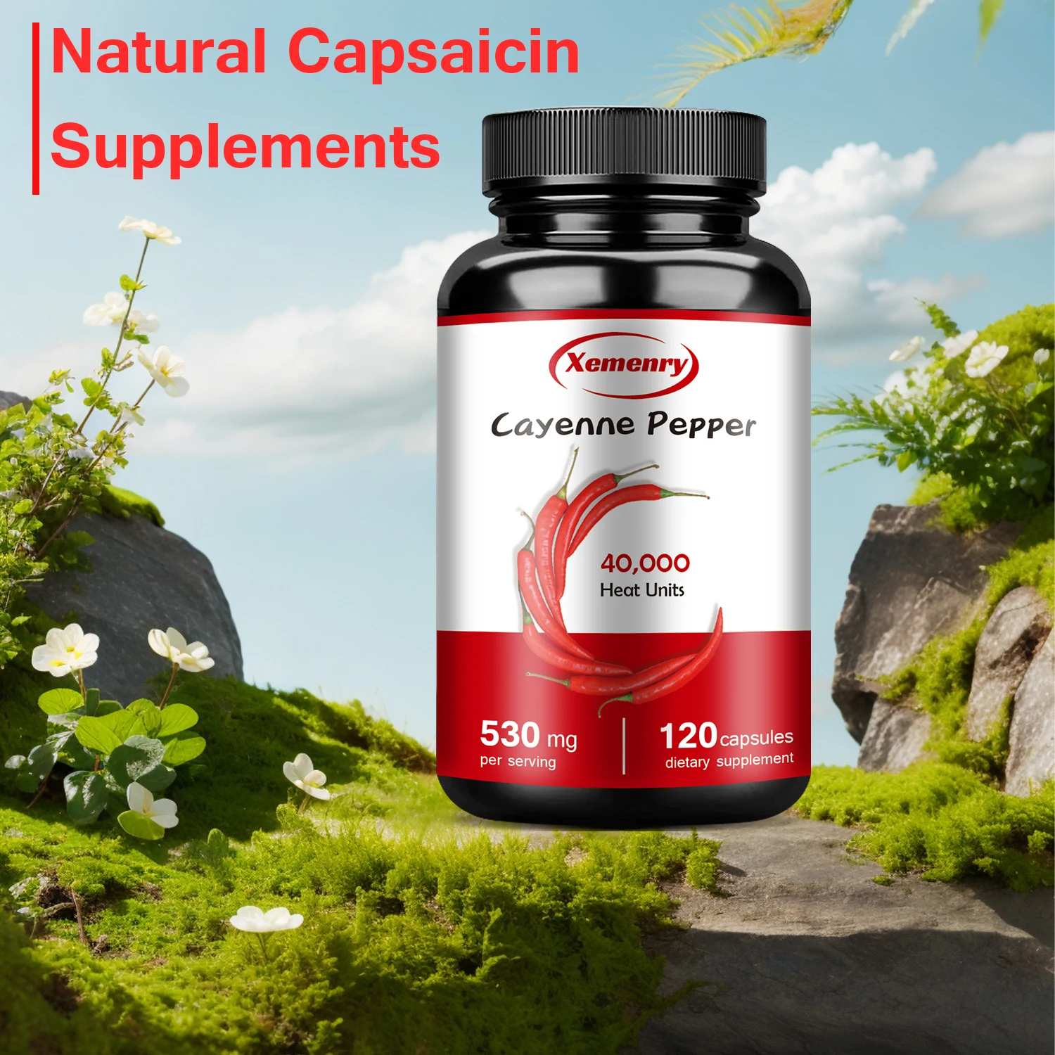 Cayenne Pepper-Joint and Heart Health, Pain Relief, Anti-aging