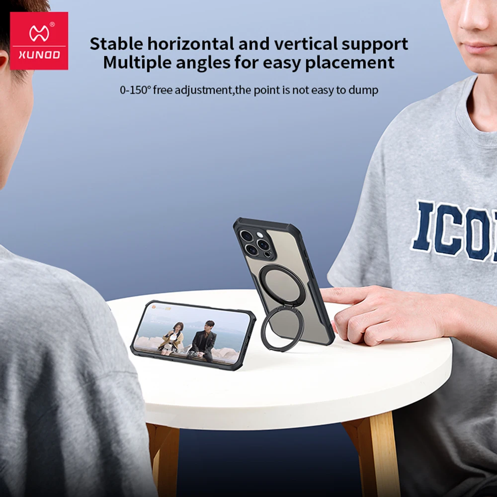 For Samsung Galaxy 25 Ultra Case phone case With 360&deg; Rotatable Magnetic Stand Airbag Shockproof & Camera Protection Clear Cover