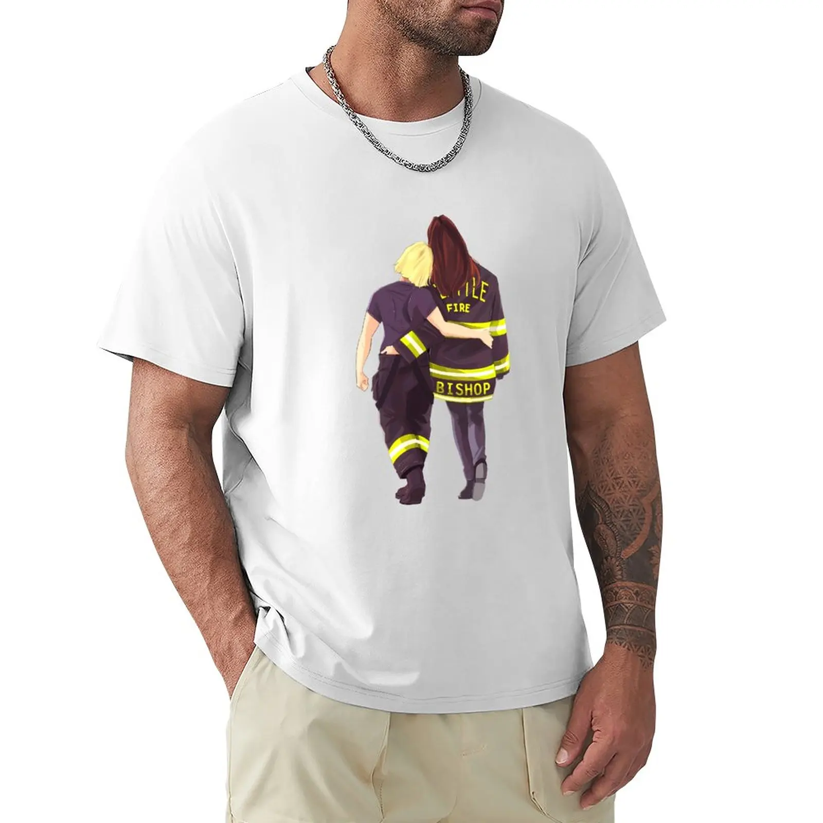

De Luca-Bishop T-Shirt plain oversizeds cute clothes funny t shirts for men