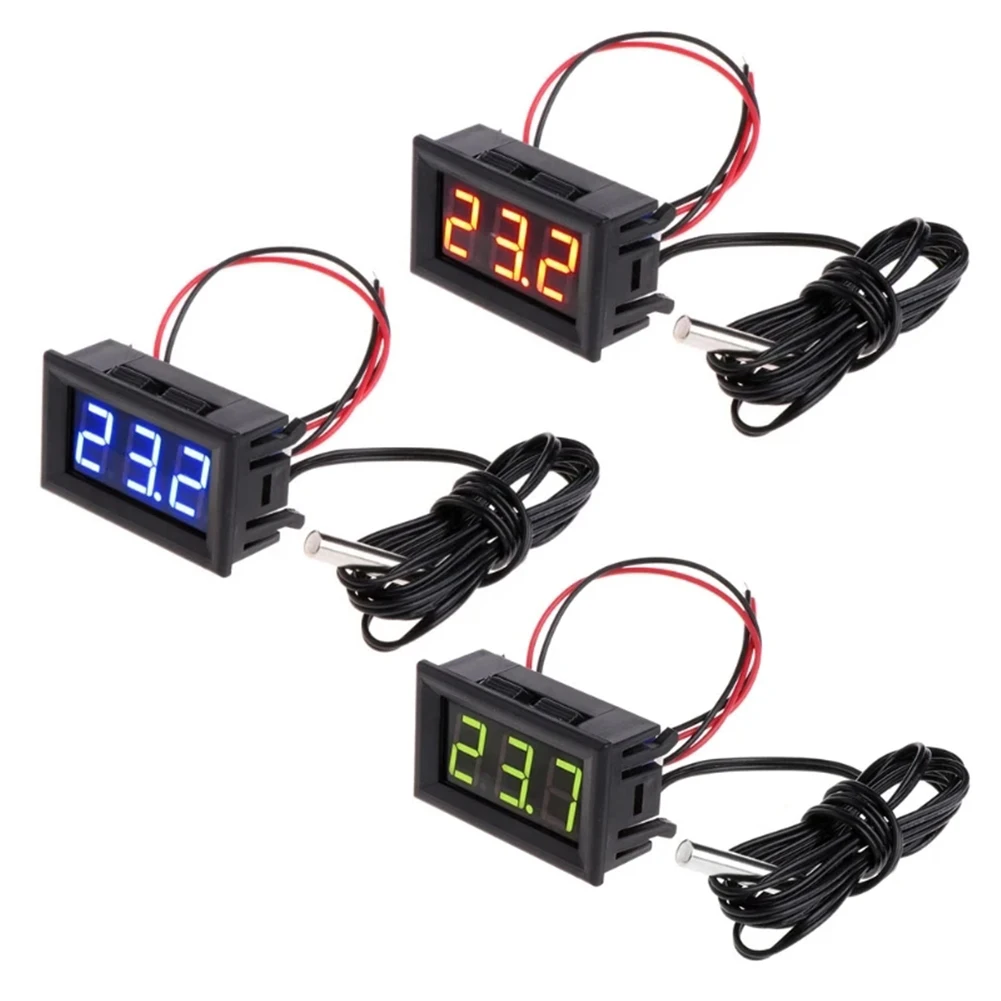 Digital LED Temperature Sensor Module Gauge