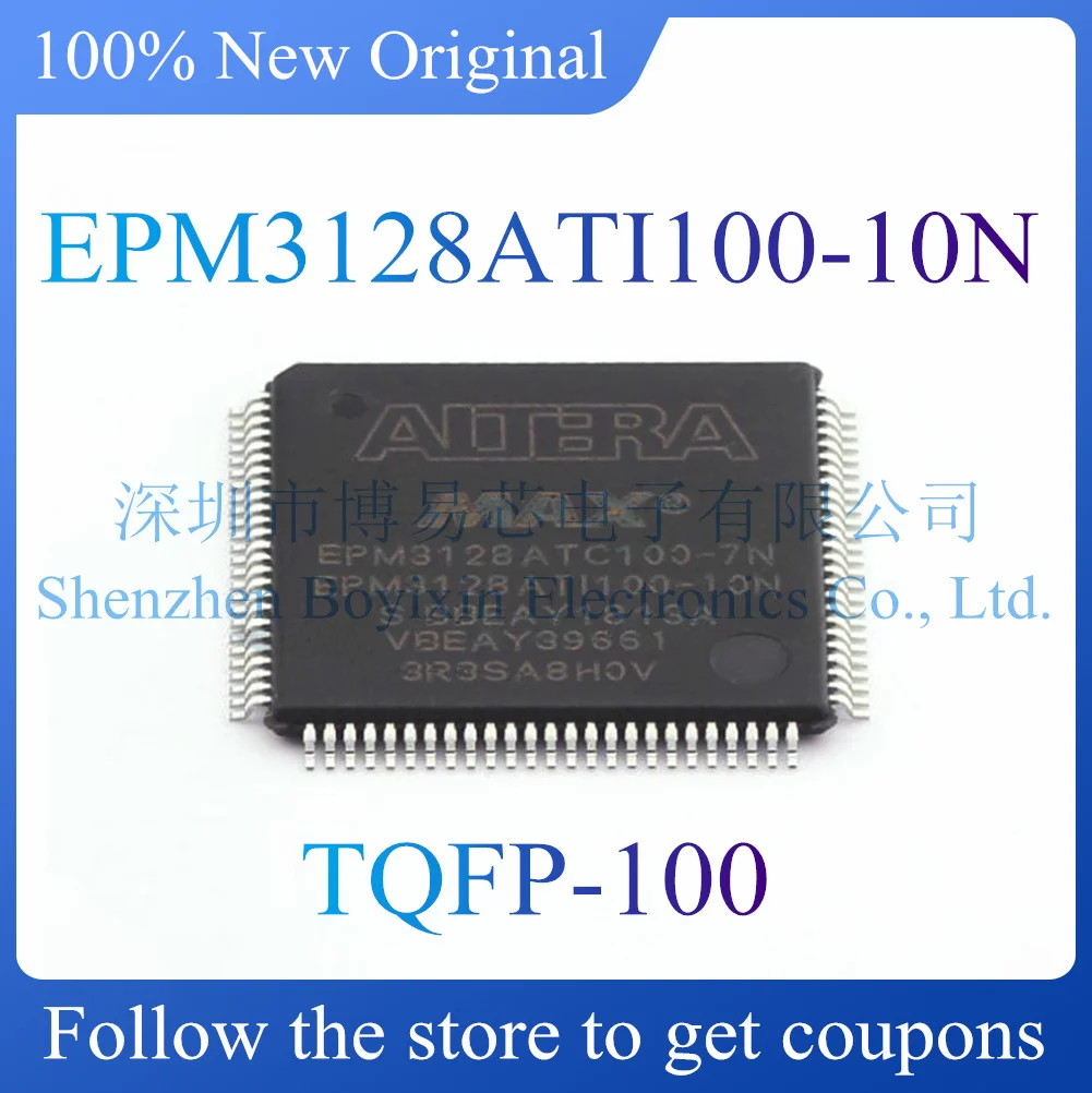 

NEW EPM3128ATI100-10N.Original and genuine programmable logic device (CPLD/FPGA) chip. Package TQFP-100