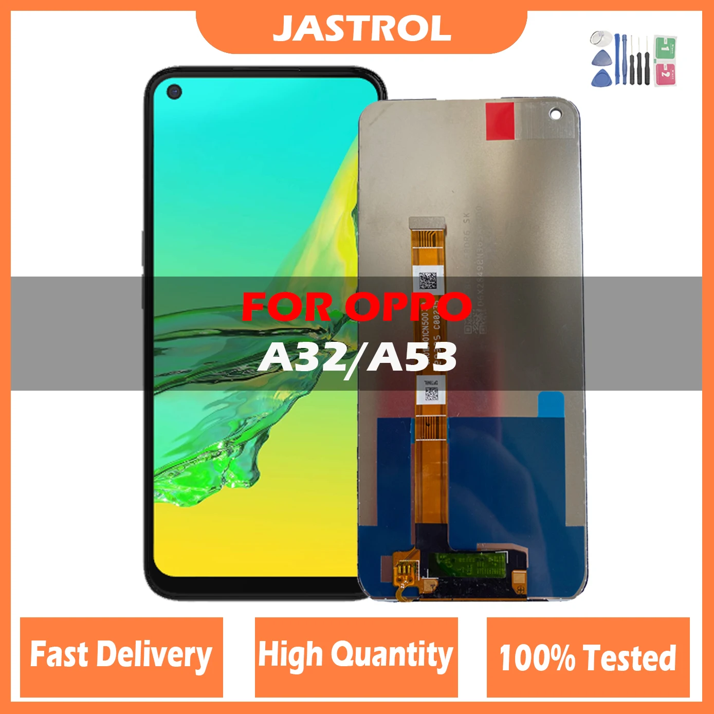 

Оригинальный ЖК-дисплей 6,5 дюйма для OPPO A53 2020 A53s, ЖК-дисплей, сенсорная панель, дигитайзер для OPPO A32 A33, ЖК-дисплей с рамкой