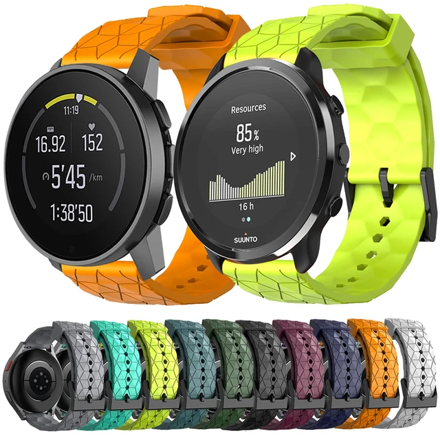 Correa de silicona para SUUNTO 9 PEAK, repuesto de correa de reloj SUUNTO 3  - AliExpress