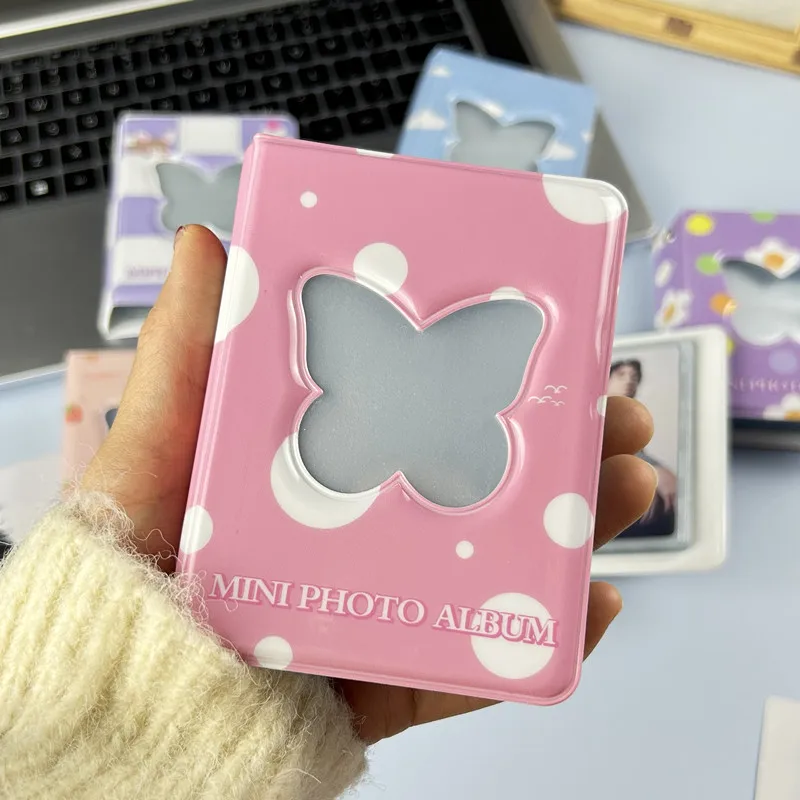 3-Inch Mini Photo Album 40 Pockets Cartoon Album Photo Photocard Holder Book Collect Kpop De Fotos Kpop Photocard Binder
