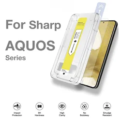 Premium Tempered Glass Screen Protector with Easy Install and Auto - Dust Defense for High Definition