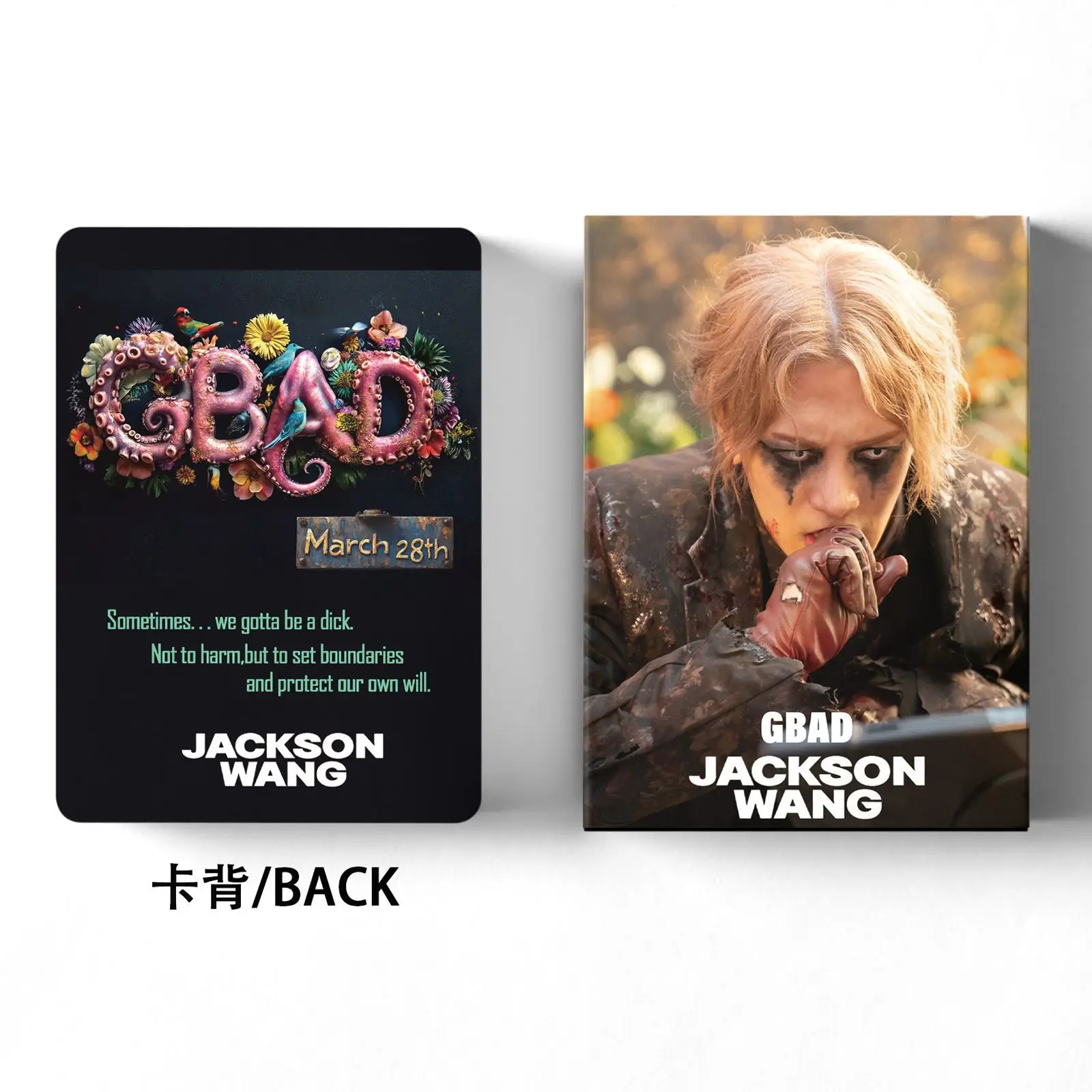 55PCS Jackson Wang MAGICMAN2 GBAD Double-Sided LOMO Card