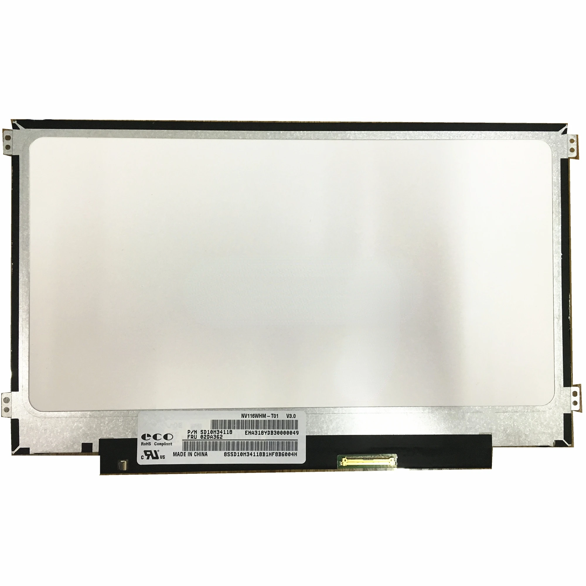 

NV116WHM-T01 V3.0 NV116WHM T01 11,6 ''ноутбук ЖК-панель с сенсорным экраном Matrix Display 1366*768